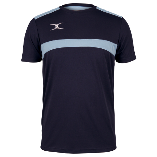 gilbert-rugby-woodbridge-rufc-bambino-t-shirt-photon-blu-navy-azzurro image 1