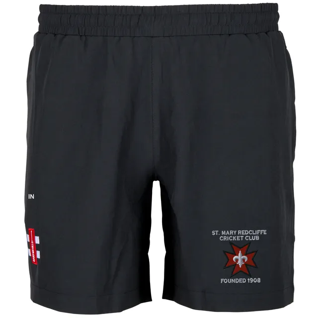 gray-nicolls-st-mary-redcliffe-velocity-pantaloncini-junior-neri image 1