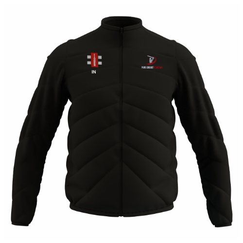 gray-nicolls-gts-giacca-full-zip-junior-pure-cricket-academy-black image 1