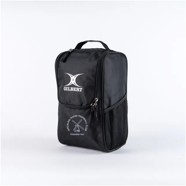 gilbert-rugby-ditchling-rfc-borsa-porta-scarpe-club-v4-nera-nera-senior image 1