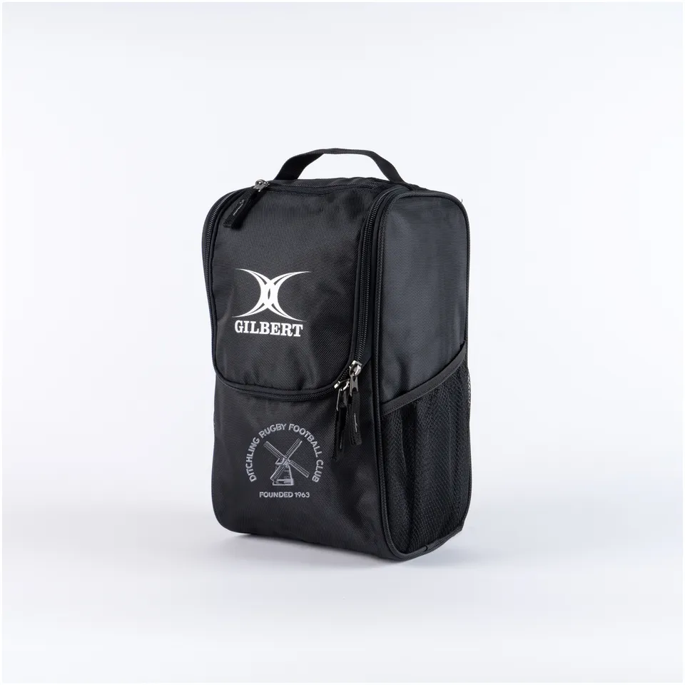 gilbert-rugby-ditchling-rfc-borsa-porta-scarpe-club-v4-nera-nera-senior image 1