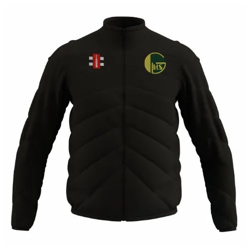 gray-nicolls-gts-giacca-full-zip-cricket-junior-golden-hill-cc-nero image 1