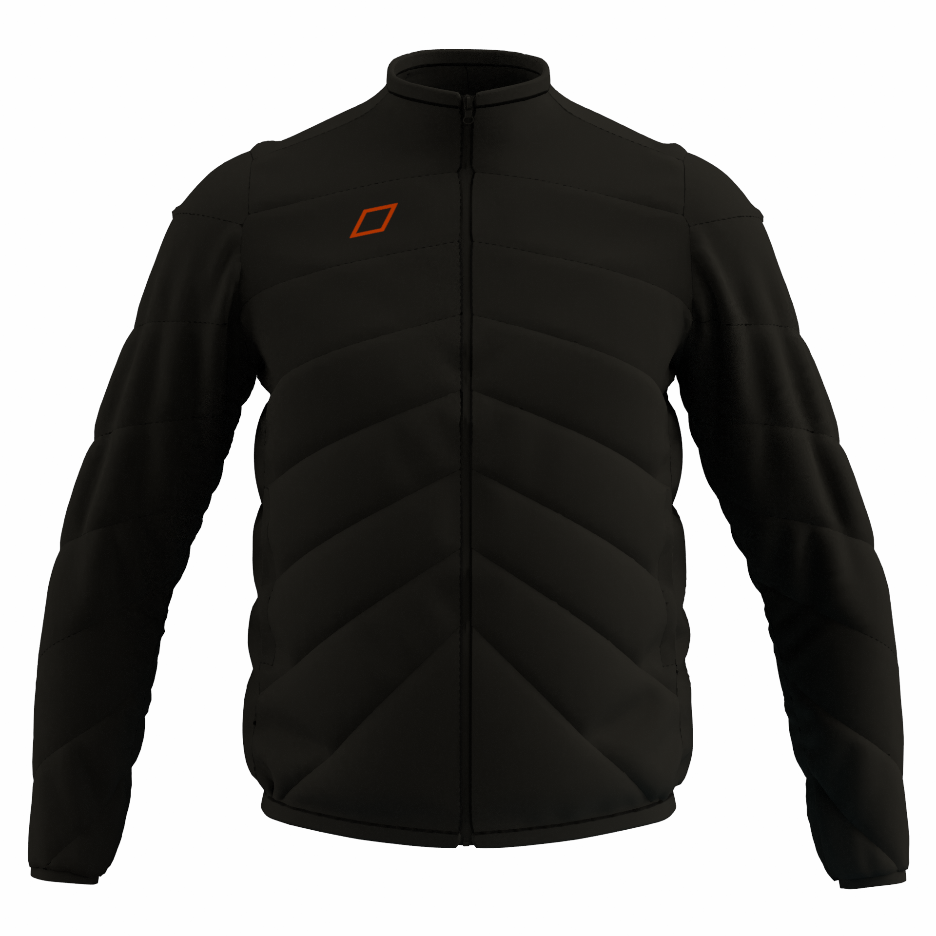 grays-performance-giacca-full-zip-trapuntata-nera-navy-2025 image 1