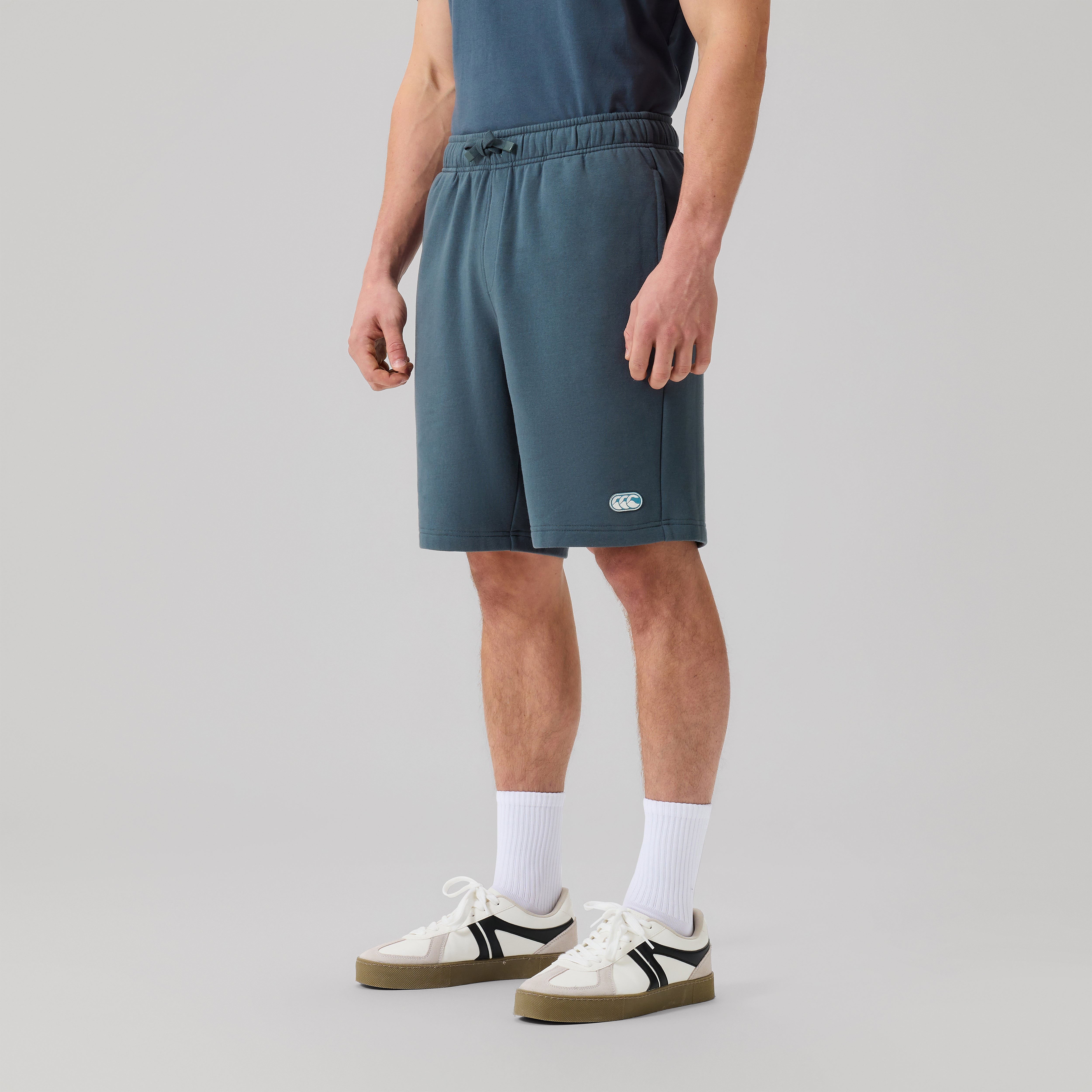 canterbury-everyday-fleece-shorts-uomo-pantaloncini-felpa-grigio image 3