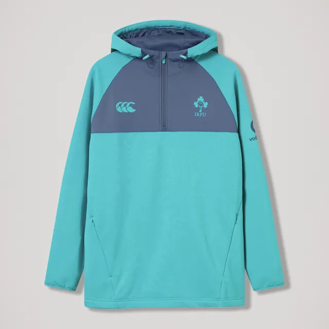 canterbury-ireland-felpa-training-uomo-con-mezza-zip-blu image 1