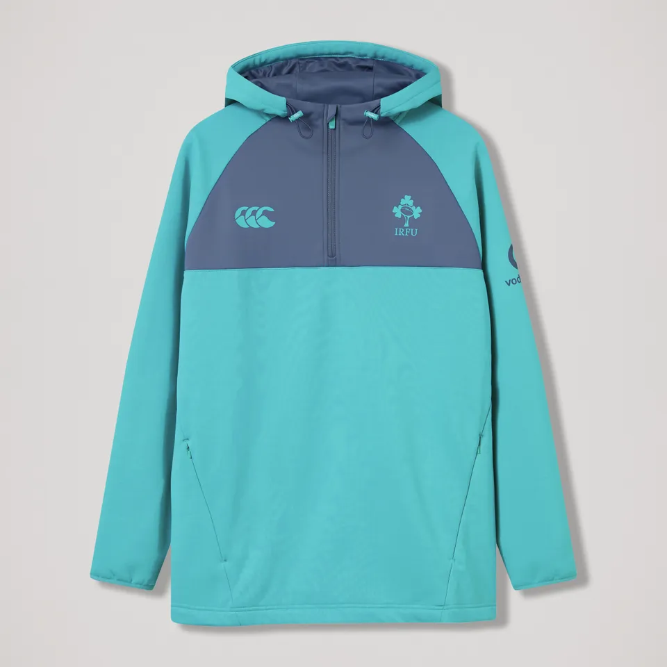 canterbury-ireland-felpa-training-uomo-con-mezza-zip-blu image 1