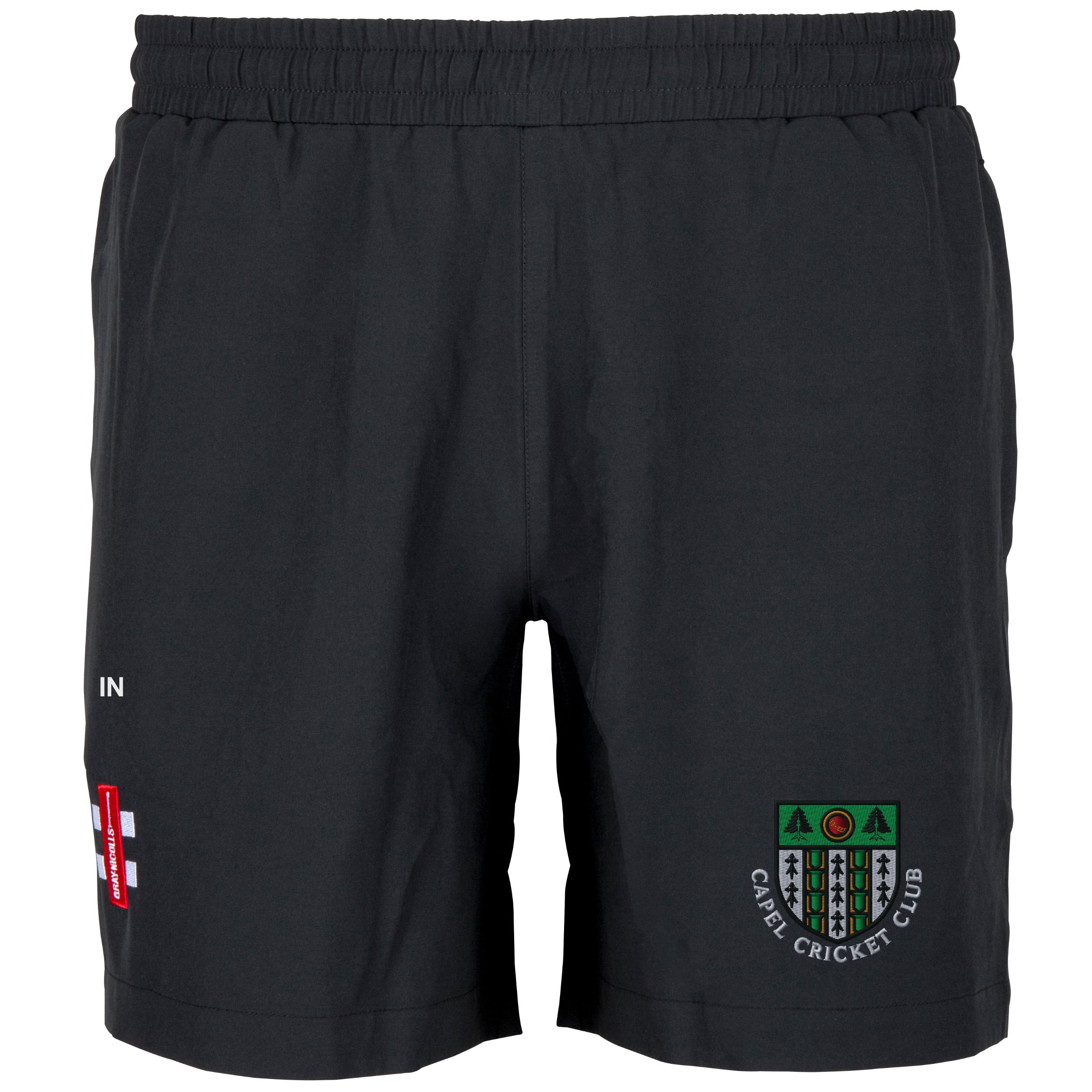 gray-nicolls-velocity-shorts-capel-cricket-club-surrey-senior-nero image 1