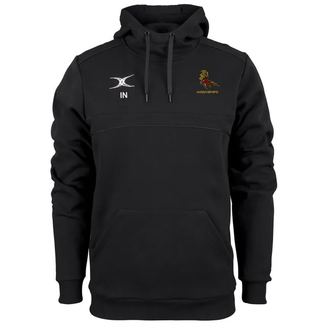 gilbert-rugby-andover-rfc-senior-photon-felpa-hoodie-nero image 1