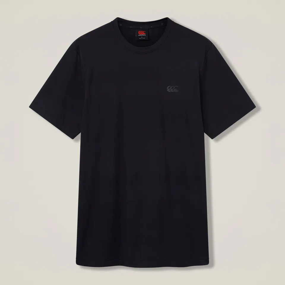 canterbury-t-shirt-uomo-everest-knit-tech-nera image 1