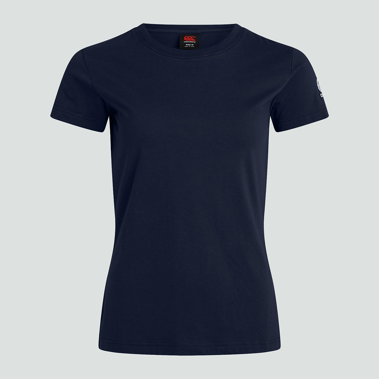 canterbury-club-plain-t-shirt-donna-blu-navy image 1