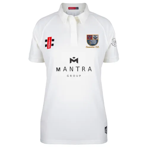 gray-nicolls-stanmore-cc-adult-matrix-v2-s-s-shirt-avorio-maglia-cricket-senior- image 1