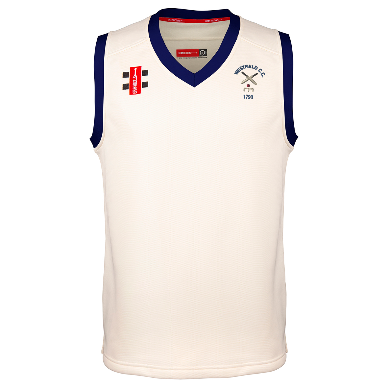 gray-nicolls-pro-performance-gilet-cricket-match-slipover-adulto-westfield-cc-iv image 1