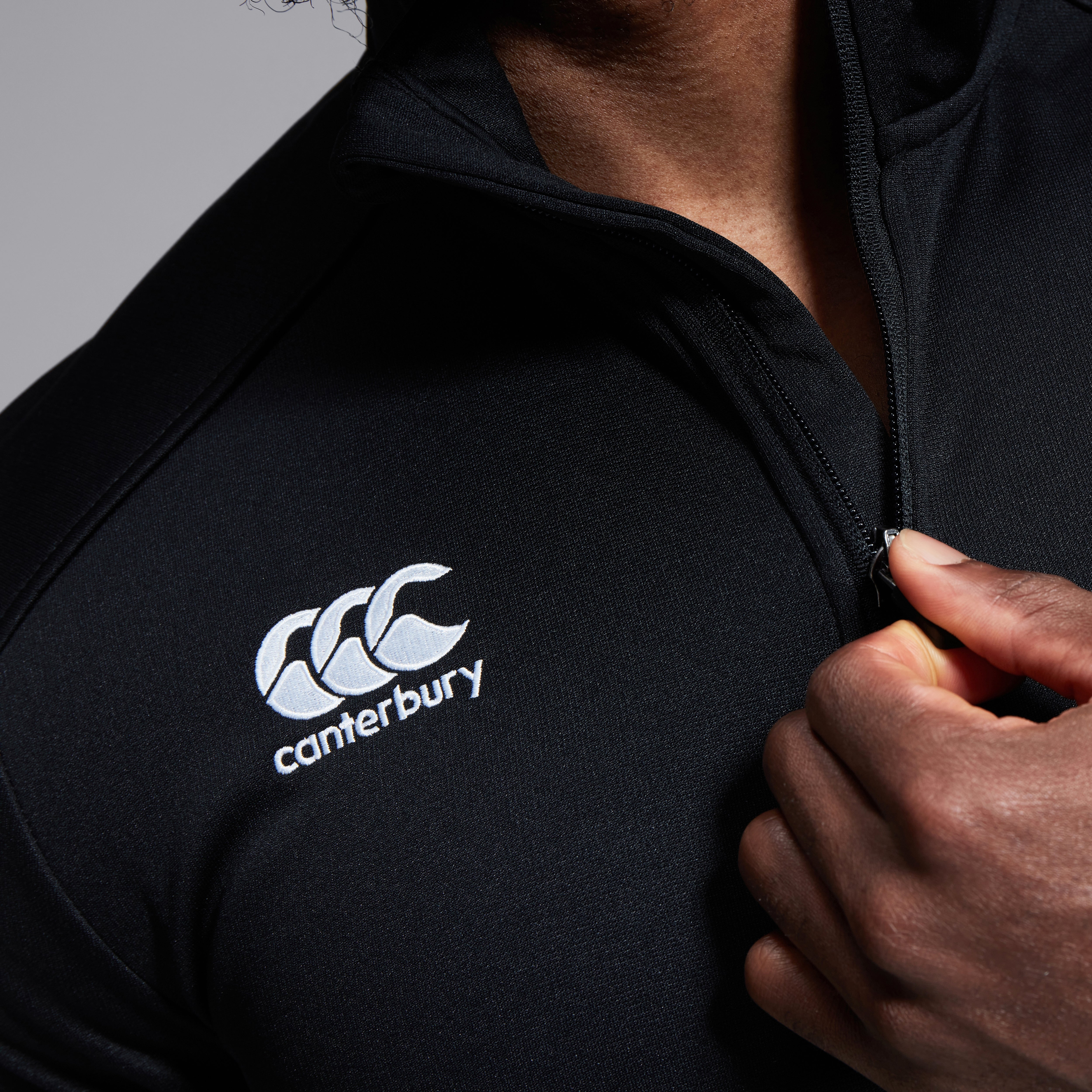 canterbury-club-maglia-training-1-4-zip-midlayer-nera-uomo image 7