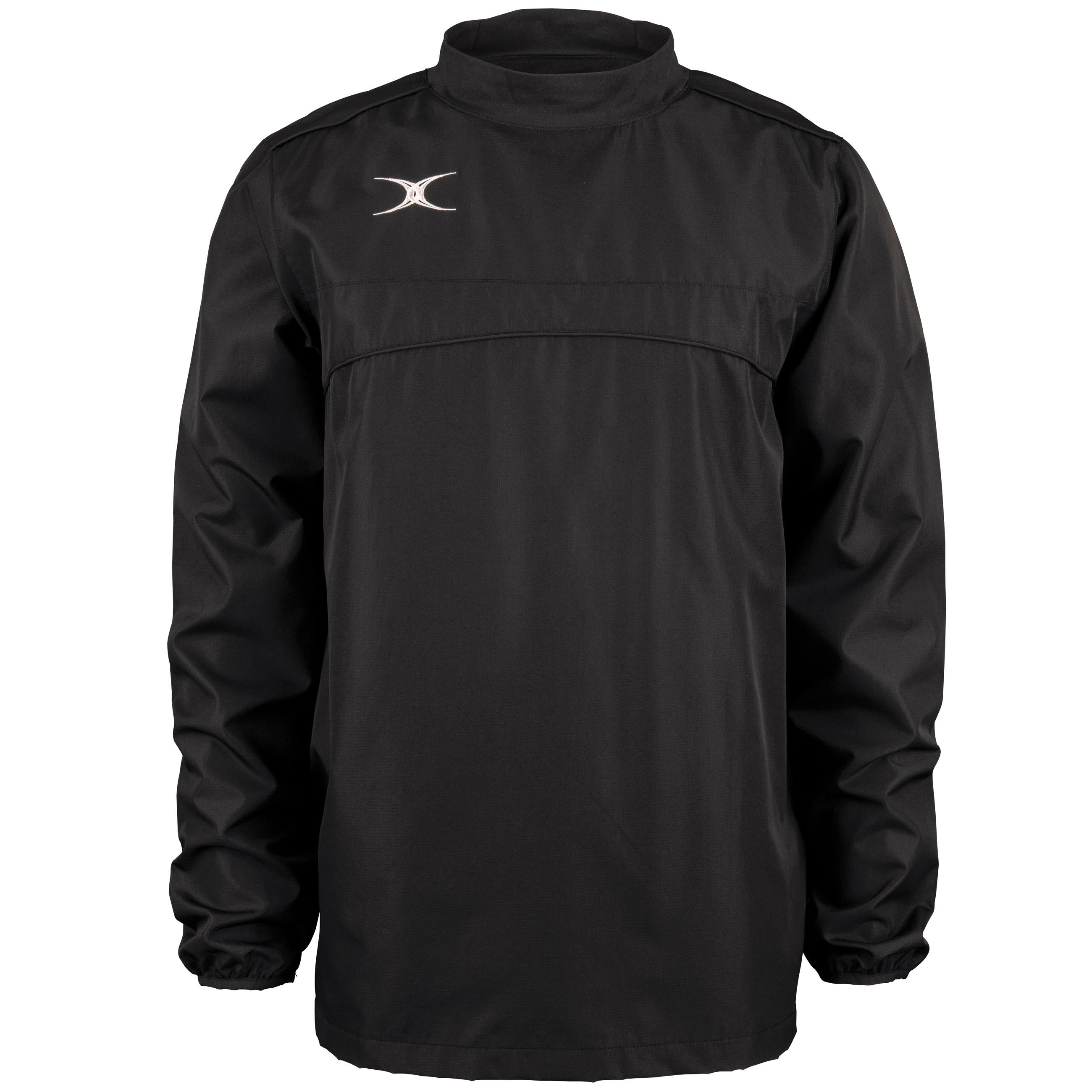 gilbert-rugby-photon-warm-up-top-junior-nero-oro image 7
