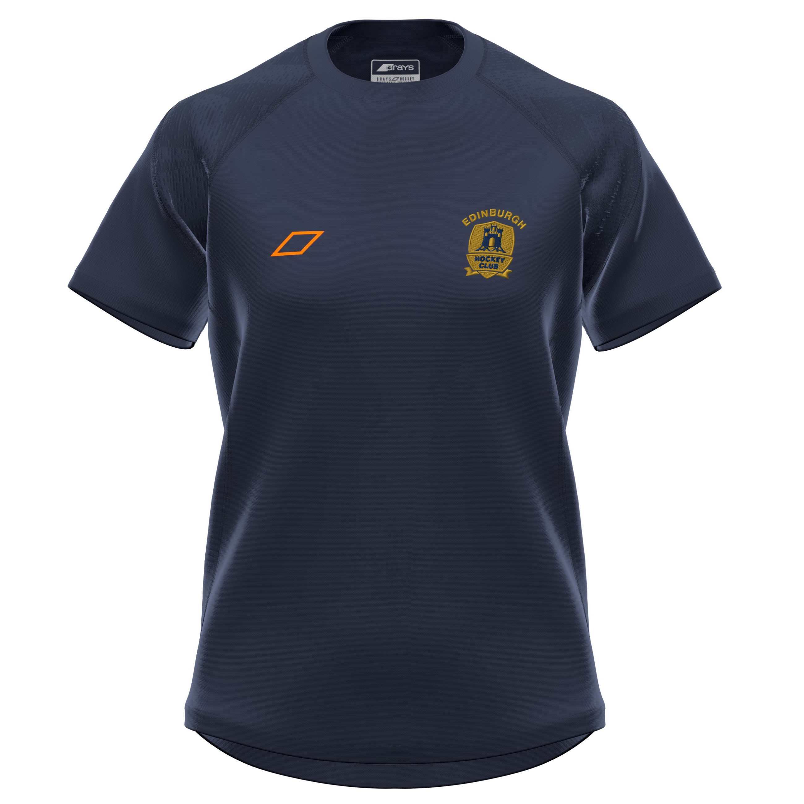 grays-gts-s-s-shirt-maglia-allenamento-hockey-donna-edinburgh-hc-blu-navy-scuro image 1
