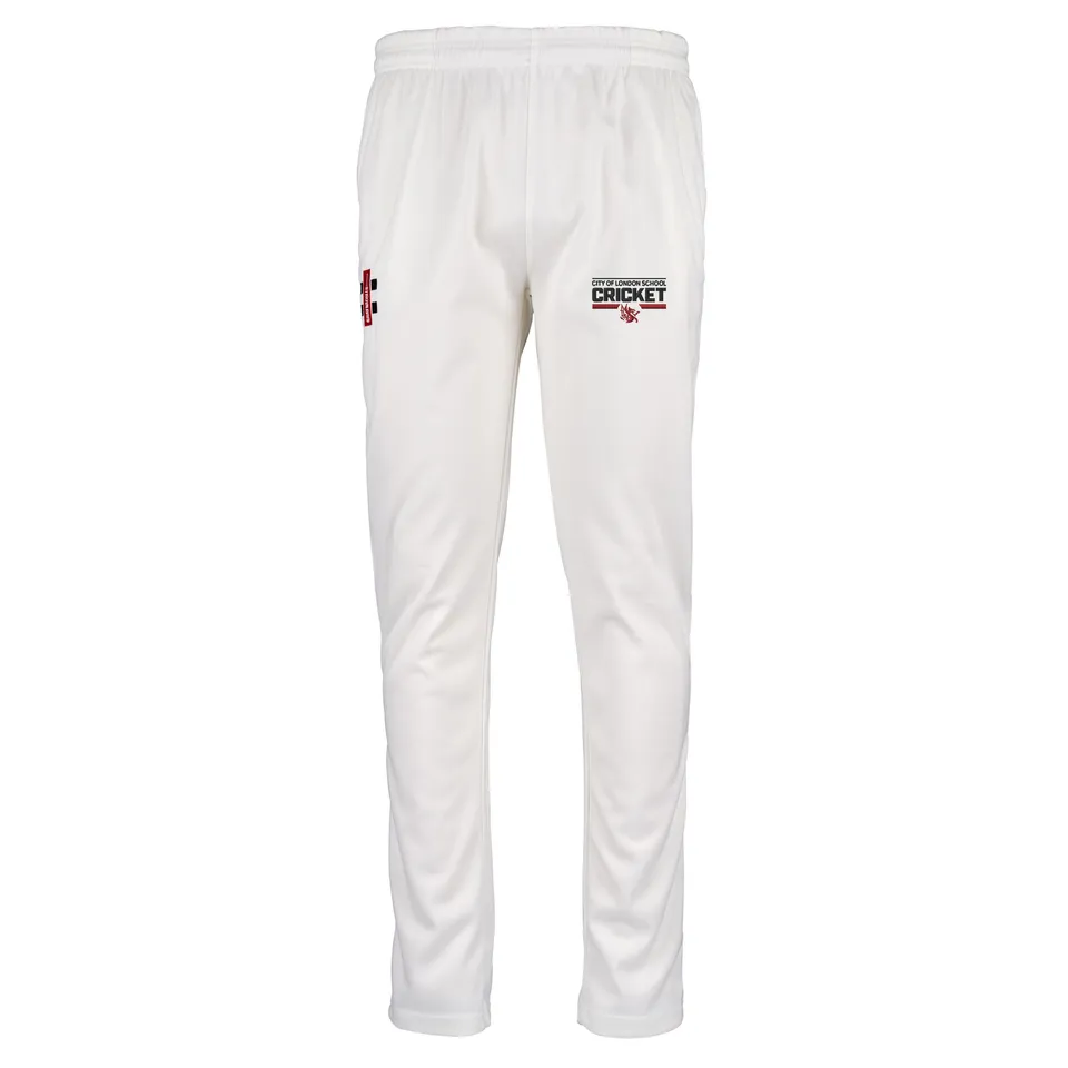 gray-nicolls-city-of-london-school-matrix-pantaloni-slim-fit-senior-avorio image 1