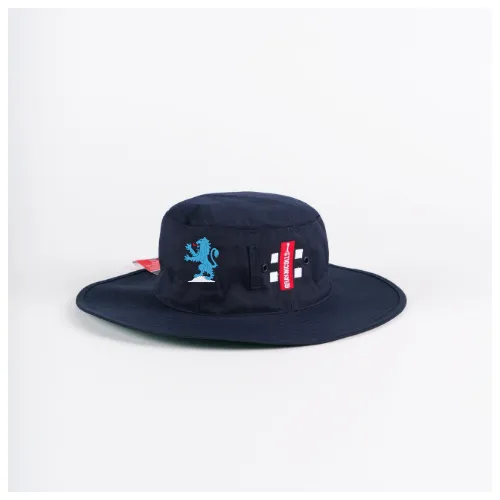 gray-nicolls-sun-hat-senior-north-mymms-cc-blu-navy-scuro image 1