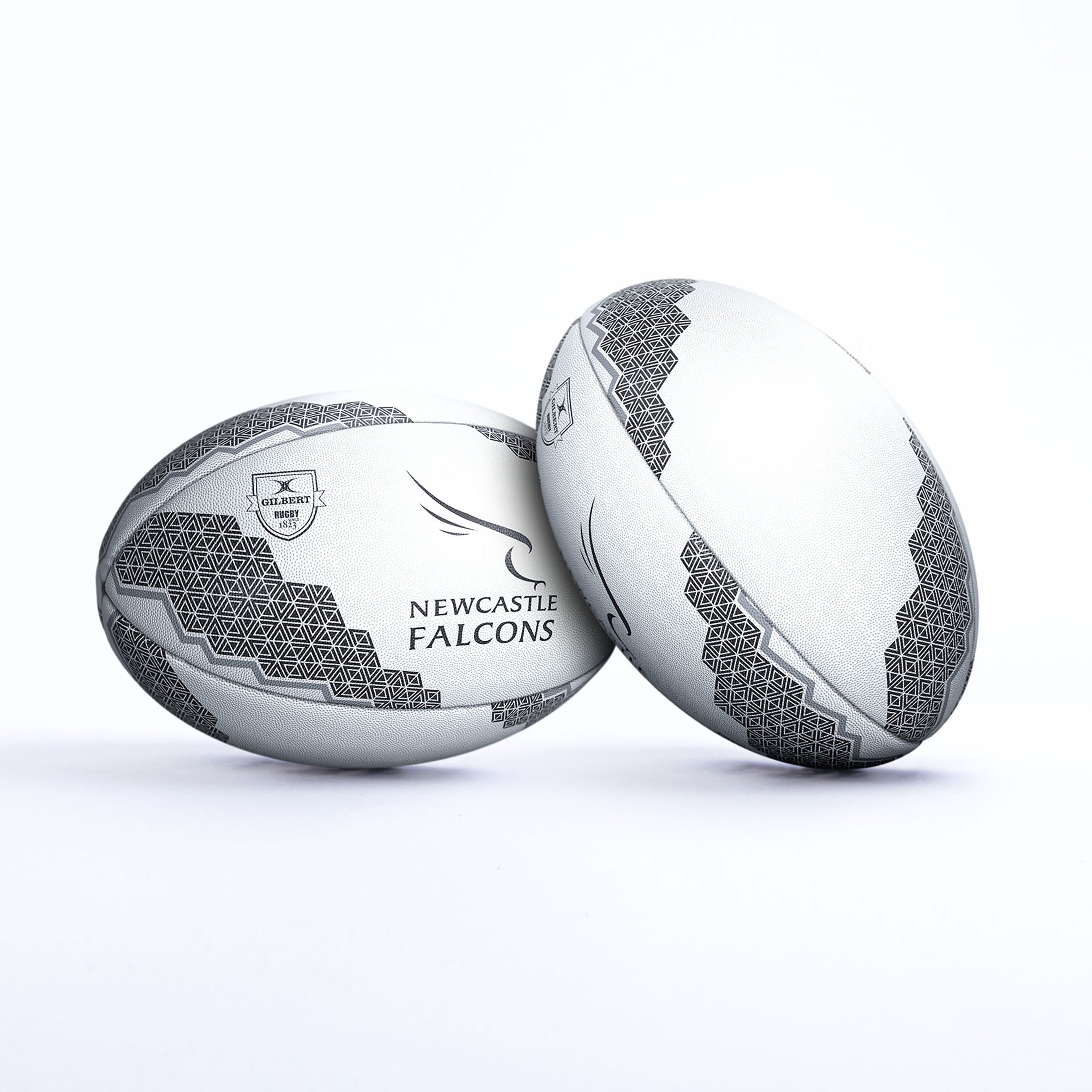 gilbert-rugby-pallone-supporter-newcastle-falcons-misure-4-5 image 3