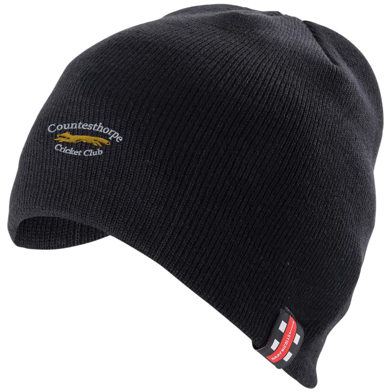 gray-nicolls-countesthorpe-cc-berretto-beanie-nero-adulto image 1
