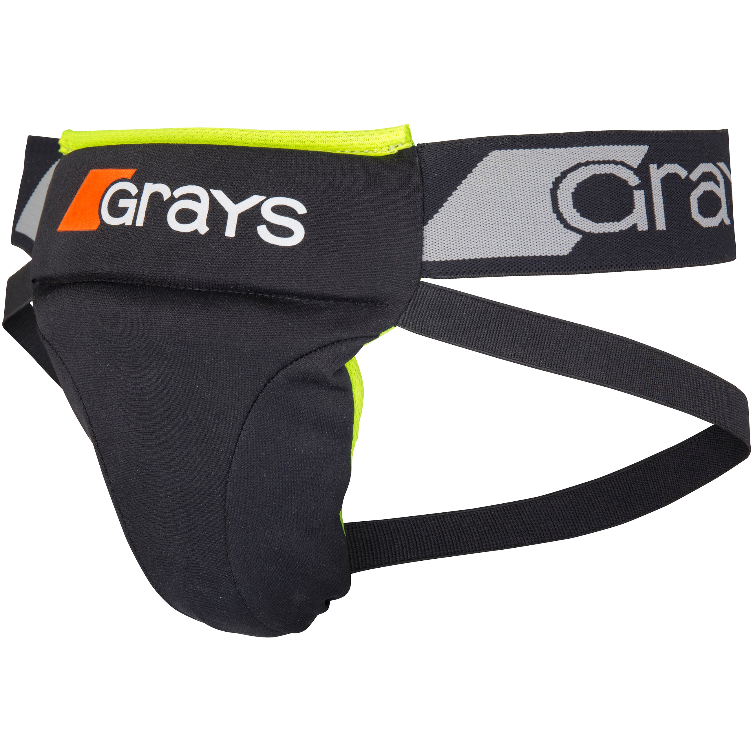 grays-nitro-abdo-guard-uomo-nero-giallo-fluo-conchiglia-portiere image 1