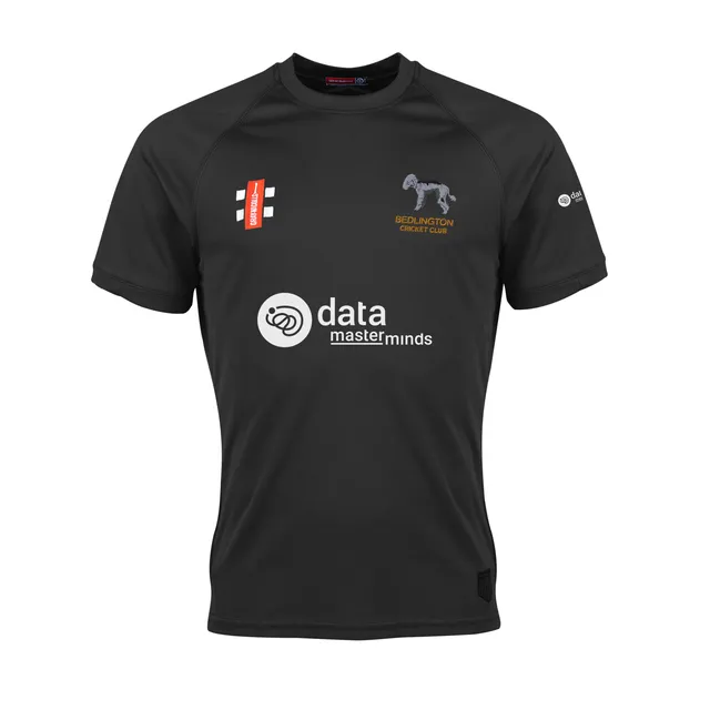 gray-nicolls-matrix-v2-t-shirt-manica-corta-junior-nero-bedlington image 1