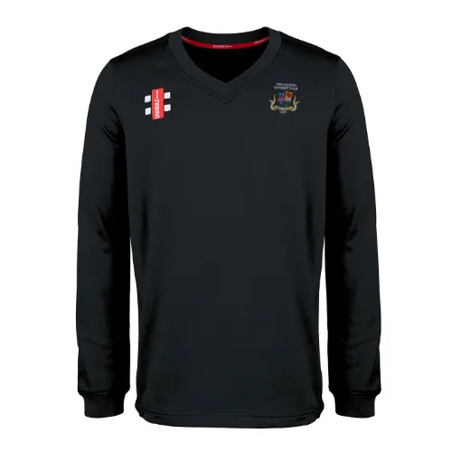 gray-nicolls-pro-performance-maglione-match-bambino-nero-thrapston-cc image 1