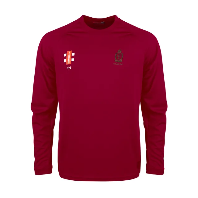 gray-nicolls-matrix-v2-maglia-termica-l-s-senior-royal-army-medical-services-mar image 1