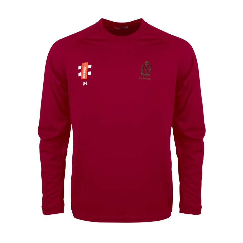 gray-nicolls-matrix-v2-maglia-termica-l-s-senior-royal-army-medical-services-mar image 1