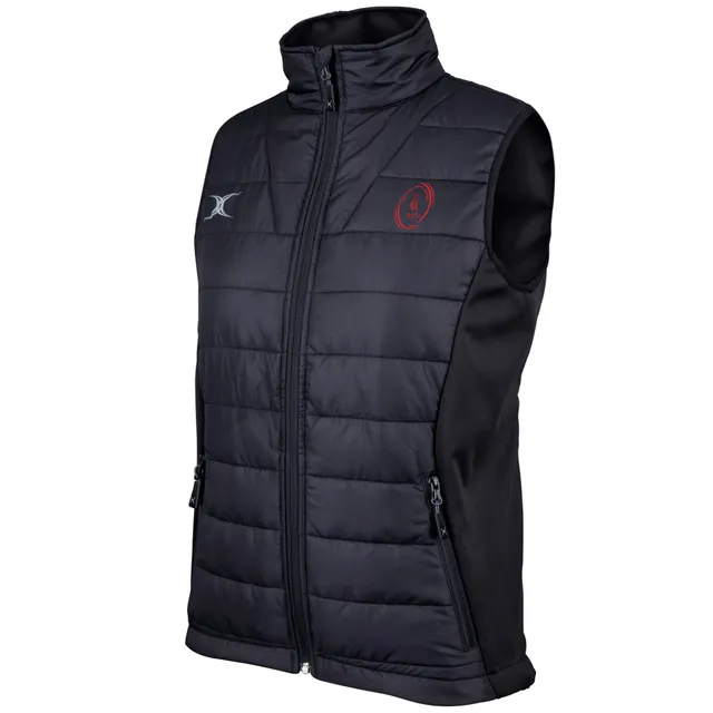 gilbert-rugby-army-rugby-union-pro-gilet-smanicato-donna-nero image 1