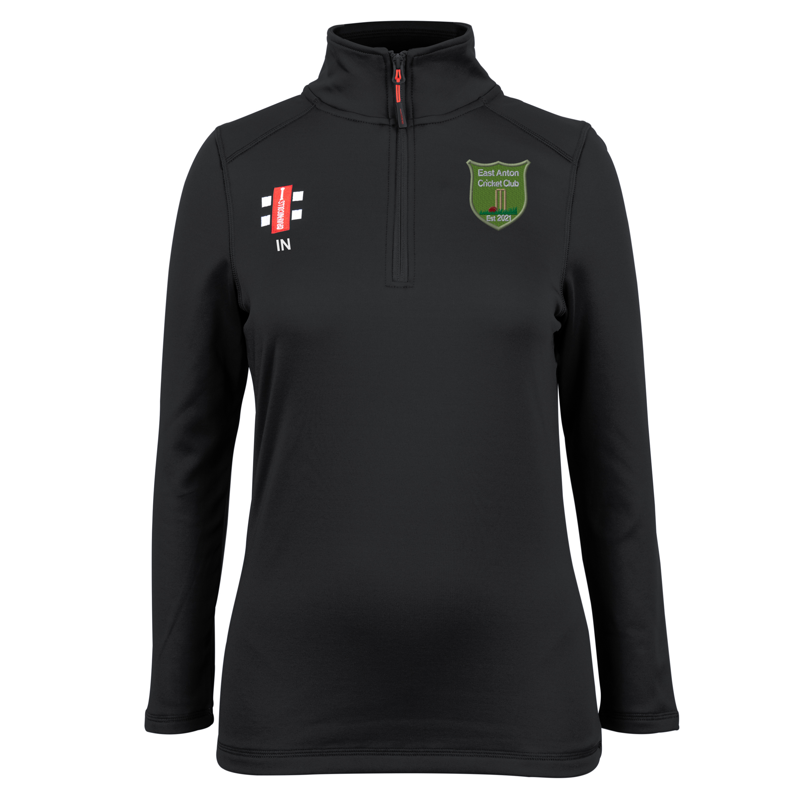 gray-nicolls-storm-pile-termica-donna-nero-east-anton-cc image 1