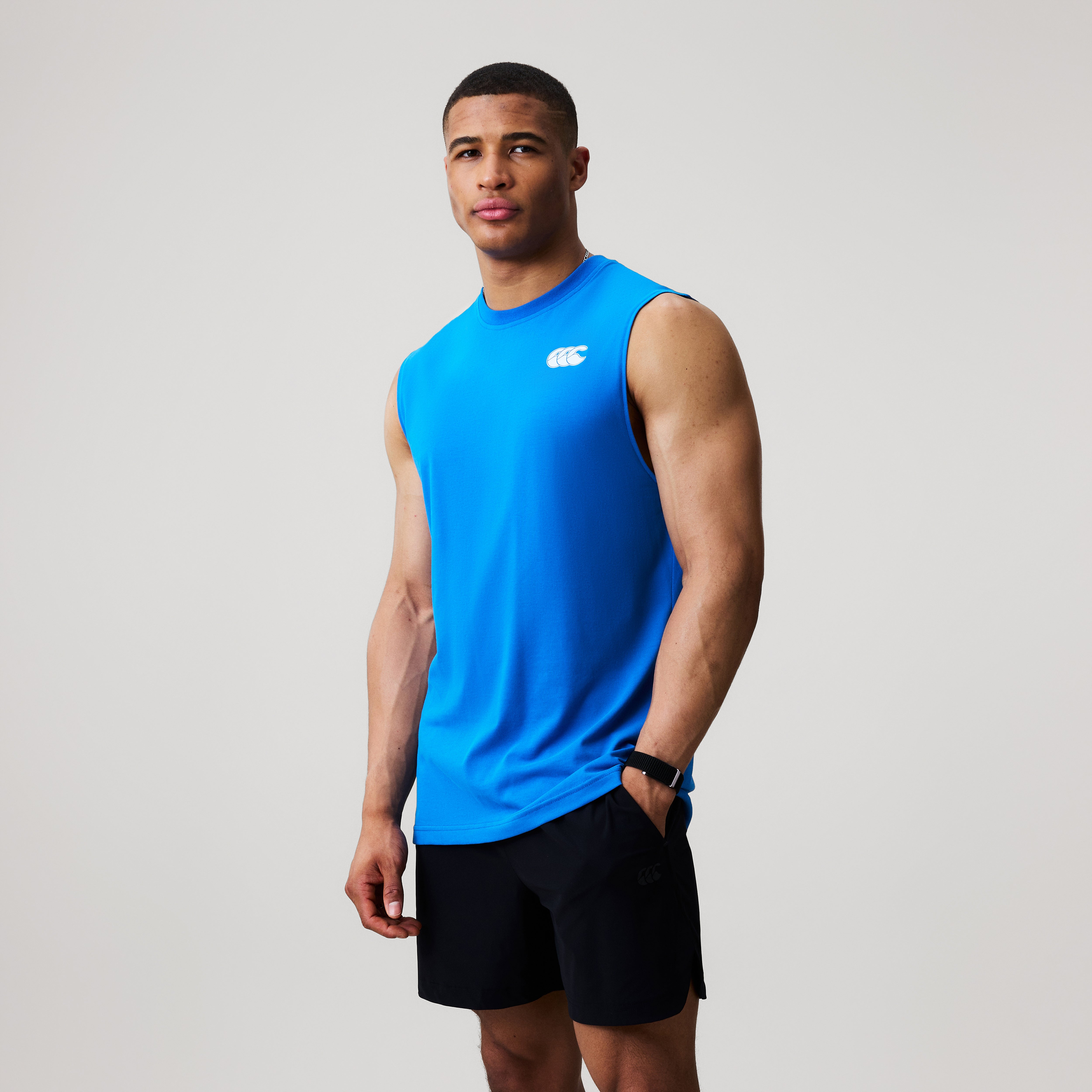 canterbury-mens-tempo-training-canotta-blu image 4