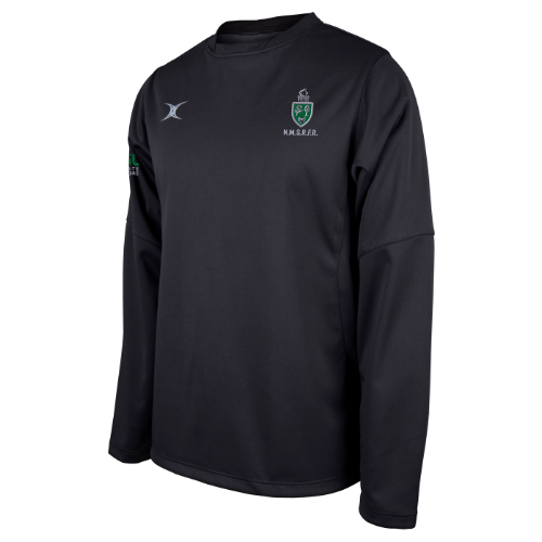 gilbert-rugby-north-midlands-rugby-referees-pro-top-riscaldamento-adulto-nero image 1