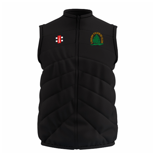 gray-nicolls-gts-gilet-bodywarmer-lindow-cricket-club-nero-senior image 1