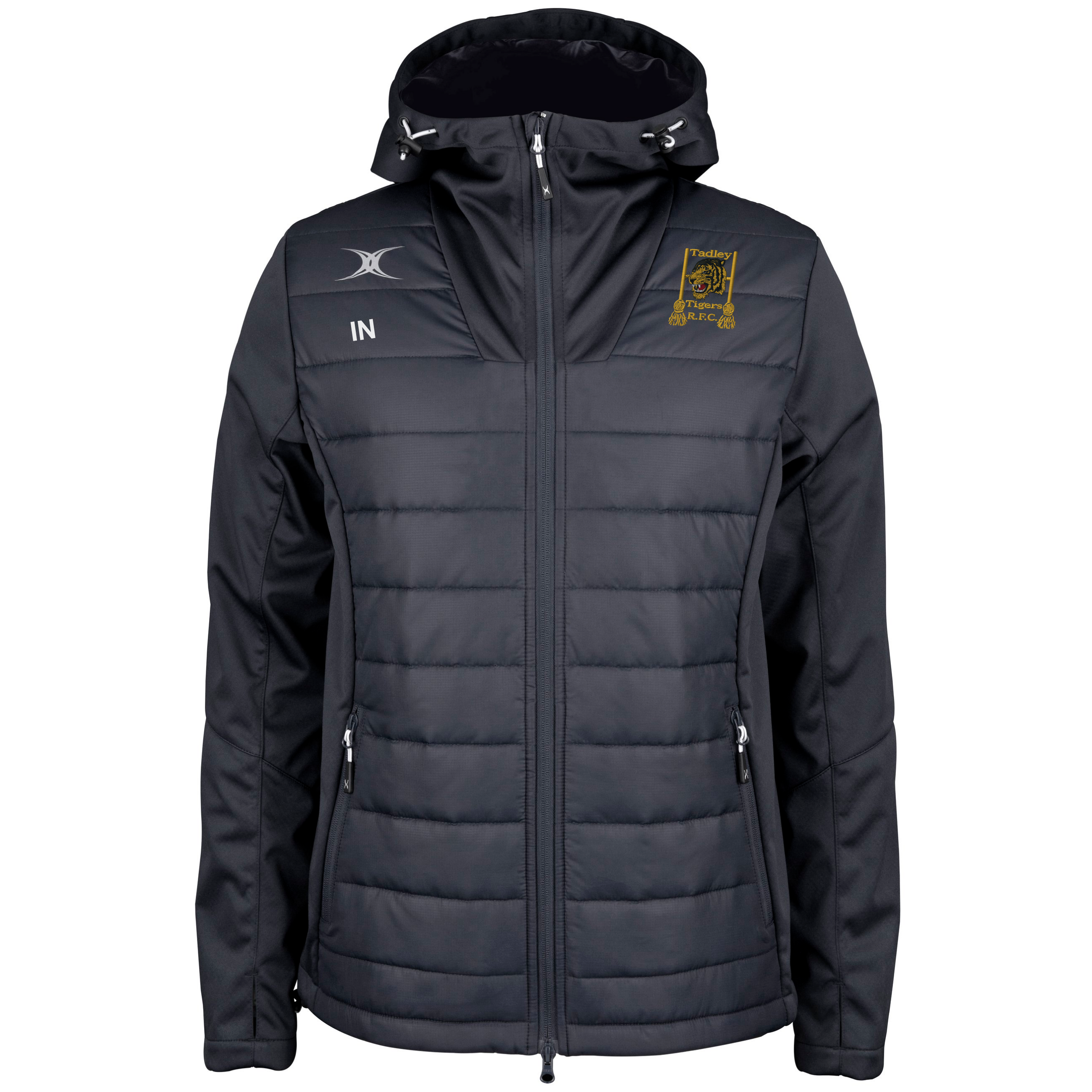 gilbert-rugby-tadley-rfc-giacca-full-zip-pro-active-senior-nera image 1