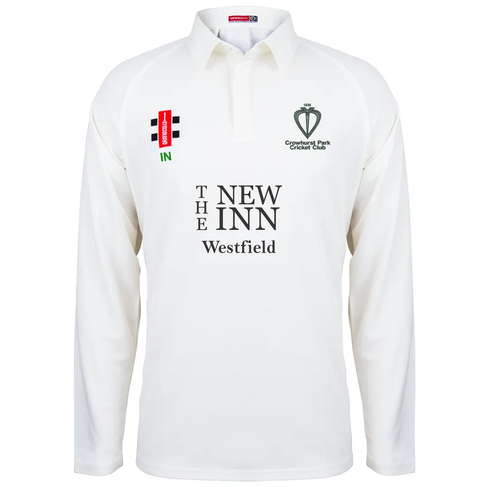 gray-nicolls-matrix-v2-maglia-cricket-manica-lunga-senior-crowhurst-park-cricket image 1