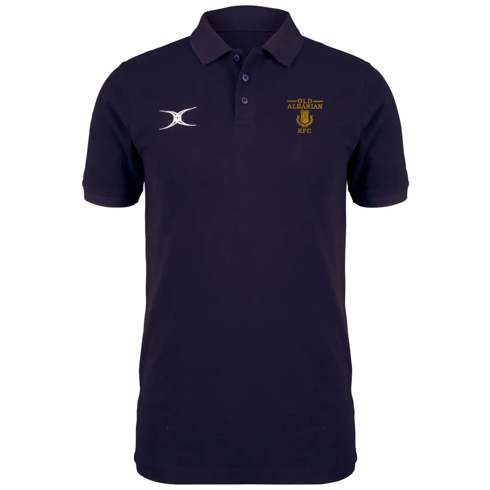 gilbert-rugby-old-albanians-rfc-quest-polo-junior-polo-blu-navy-in-cotone-organi image 1