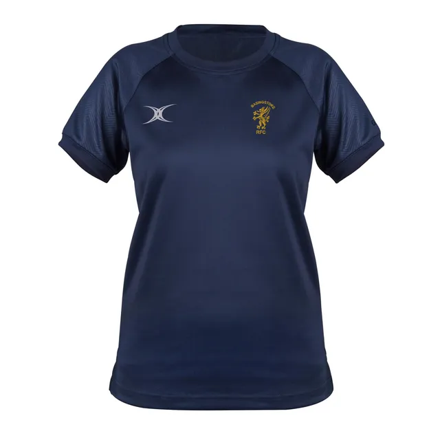 gilbert-rugby-basingstoke-rfc-donna-evo-t-shirt-manica-corta-blu-navy-scuro image 1