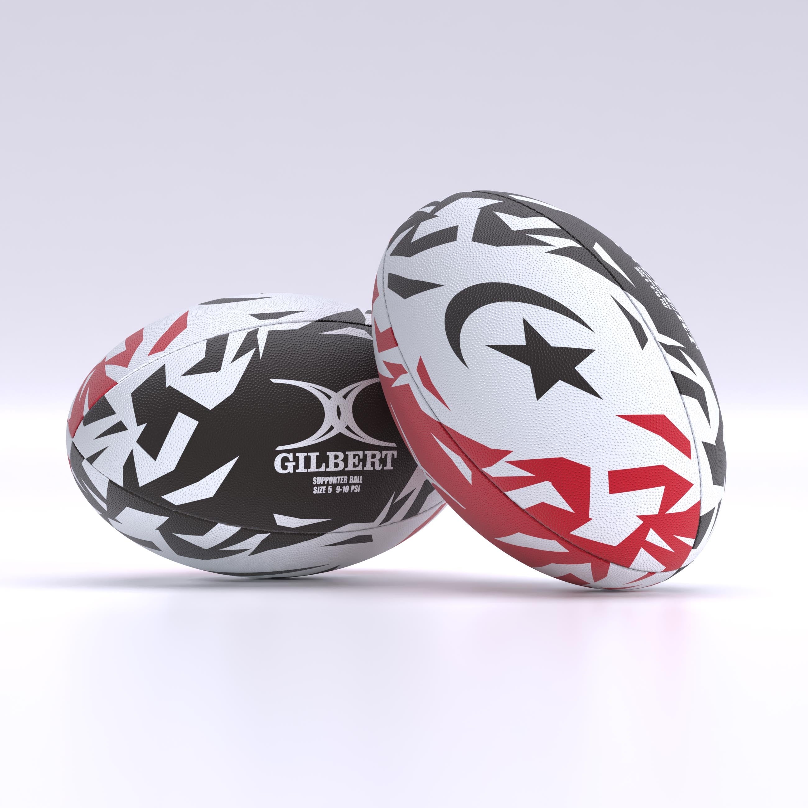 gilbert-pallone-rugby-saracens-supporter-taglia-4-5 image 1
