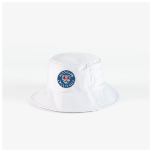 gray-nicolls-actonians-cricket-club-cappello-bucket-senior-bianco image 1