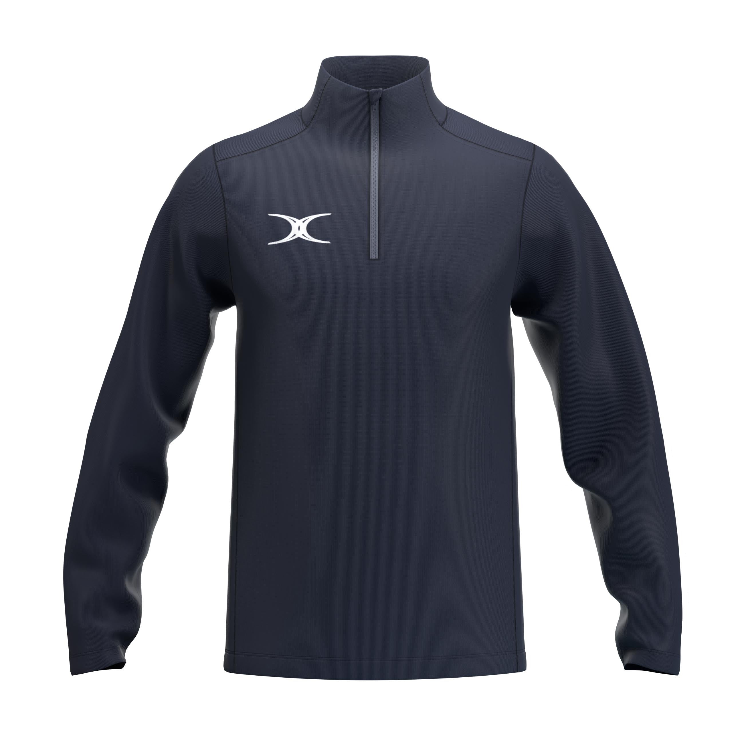 gilbert-rugby-atom-pile-1-4-zip-junior-nero image 7