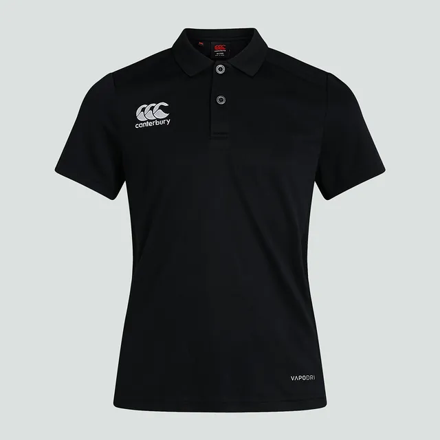 canterbury-club-dry-polo-junior-unisex-nero image 1