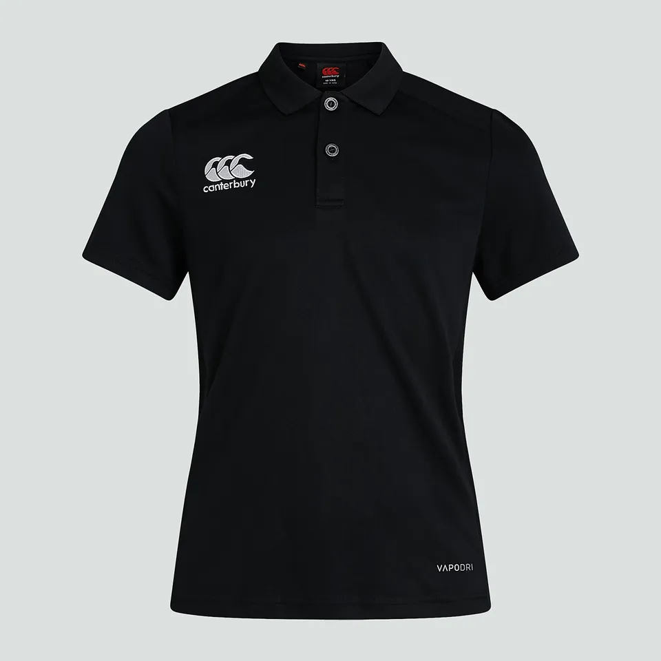 canterbury-club-dry-polo-junior-unisex-nero image 1
