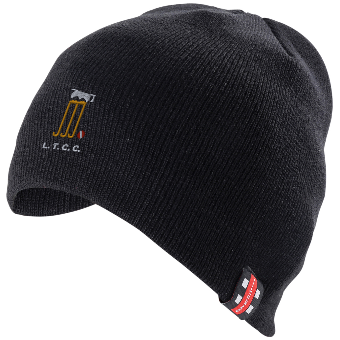 gray-nicolls-countesthorpe-cc-beanie-hat-nero-adulto image 1