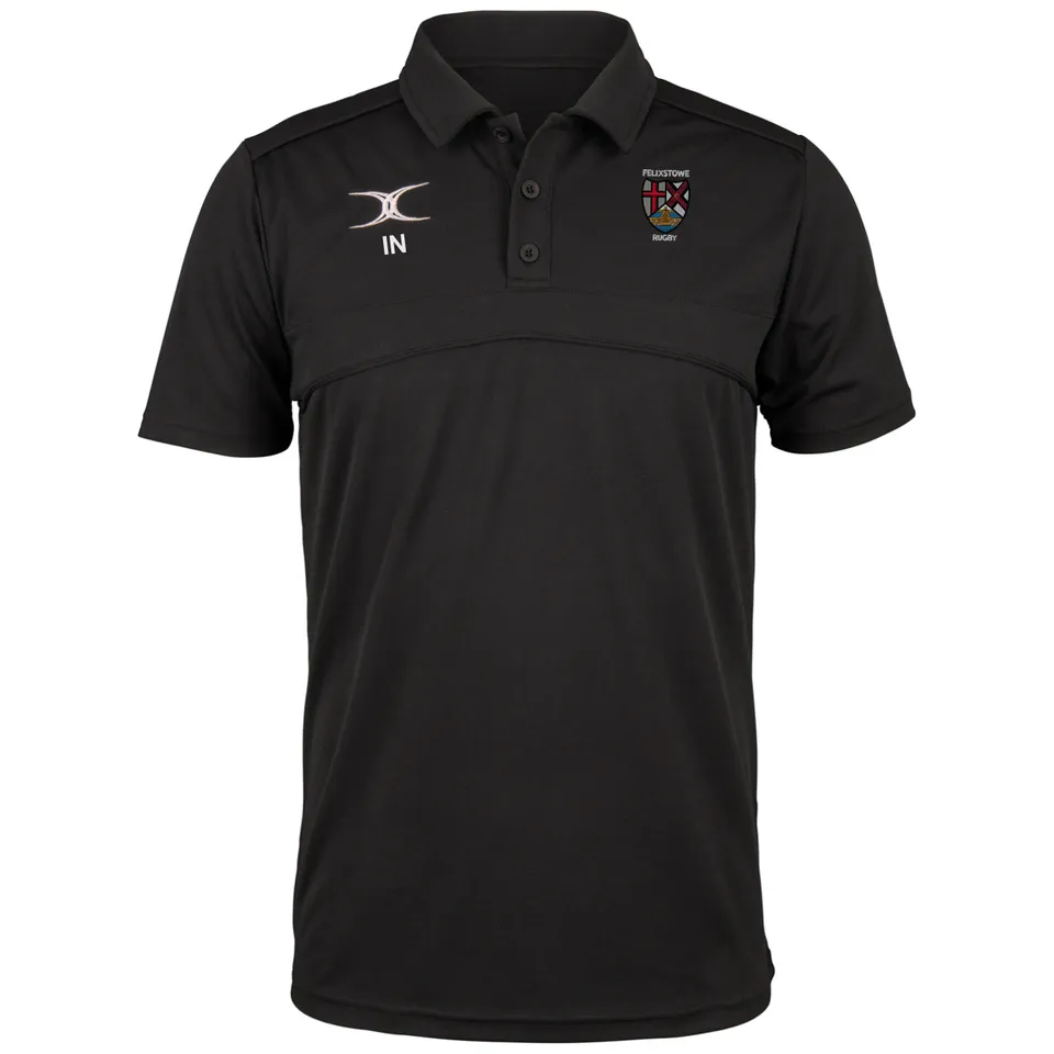 gilbert-rugby-photon-polo-uomo-junior-felixstowe-rfc-nero image 1