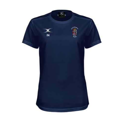 gilbert-rugby-cccu-rugby-photon-ii-t-shirt-donna-manica-corta-blu-navy-scuro image 1