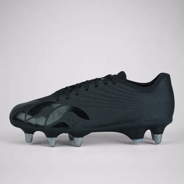 canterbury-stampede-groundbreak-pro-sg-adulto-scarpe-rugby-nero-grigio image 1