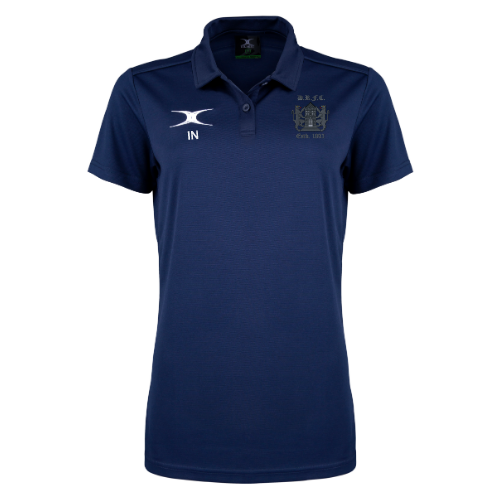 gilbert-rugby-dunfermline-rfc-photon-ii-polo-manica-corta-senior-blu-navy-scuro image 1