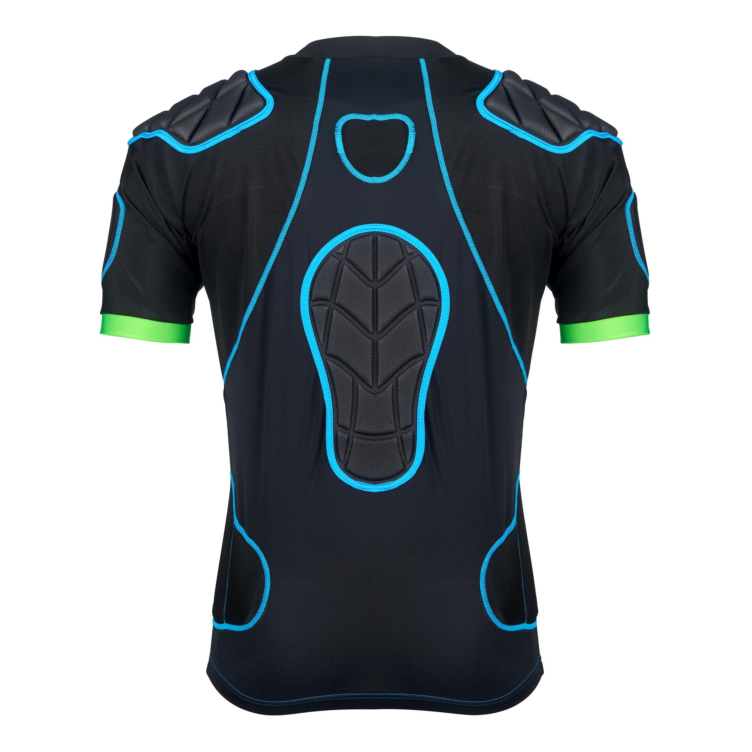 gilbert-rugby-xp1000-body-armour-junior-corazza-spalliera-nero-blu image 1