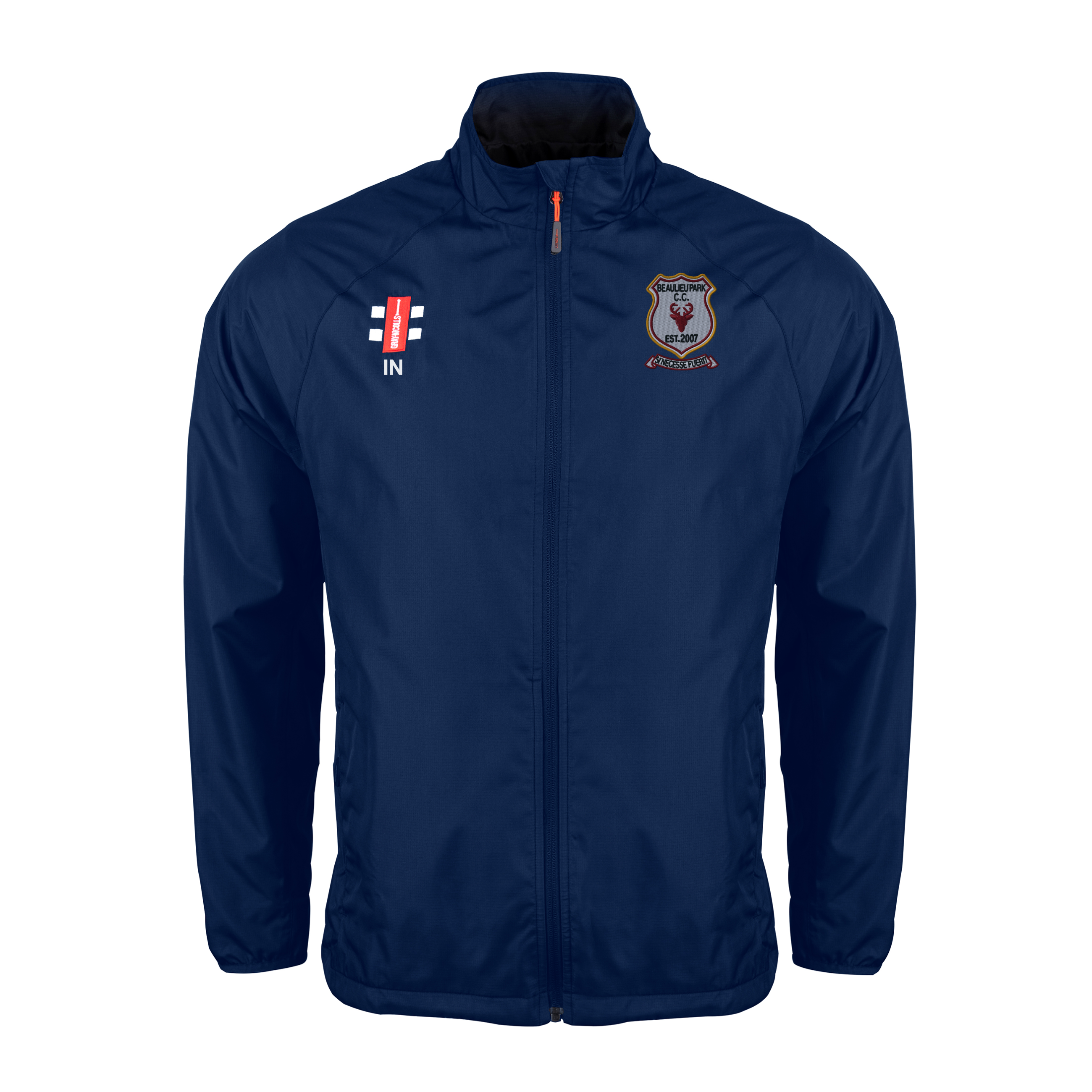 gray-nicolls-beaulieu-park-cc-giacca-antipioggia-velocity-navy-junior image 1