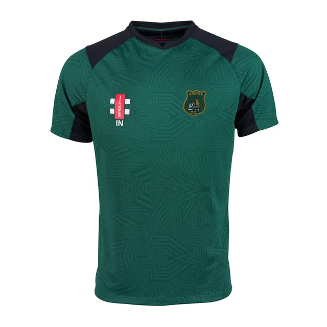 gray-nicolls-pro-t20-maglia-cricket-senior-crofty-holman-cc-green-black image 1